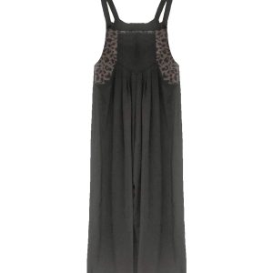 Peto negro animal print